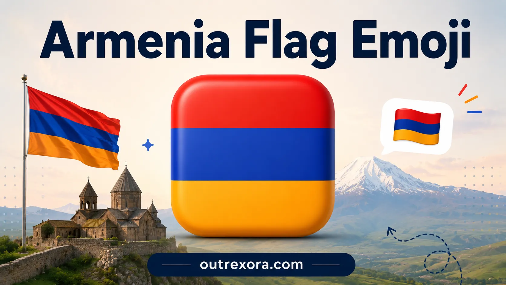 Armenia Flag Emoji