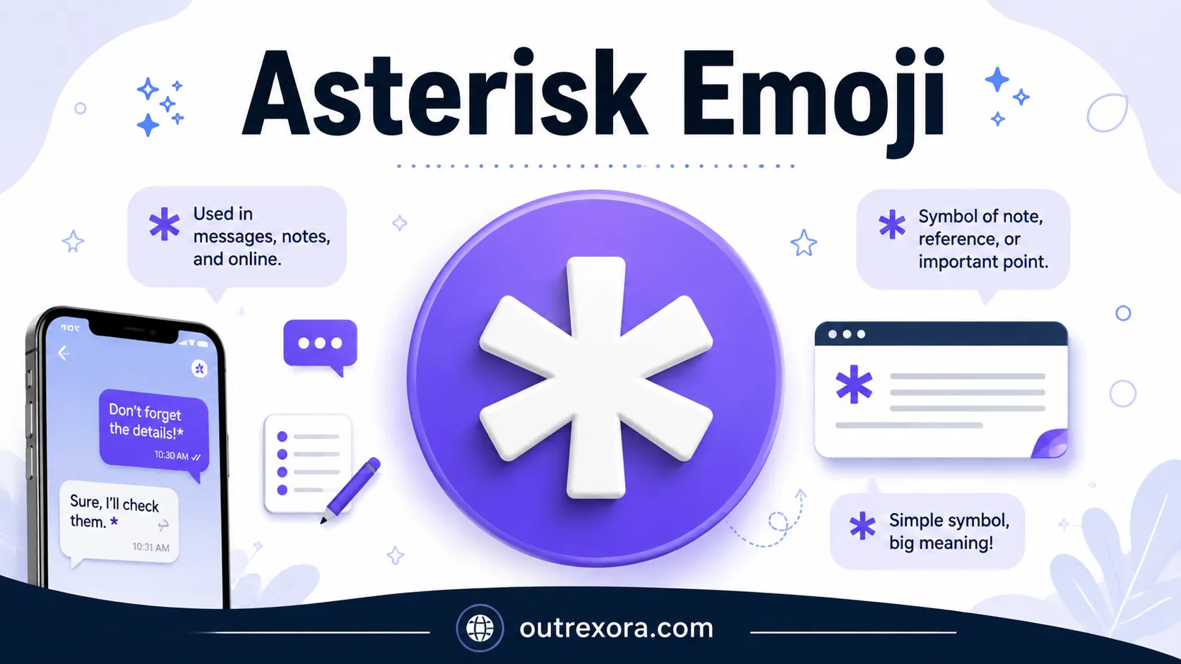 Asterisk Emoji
