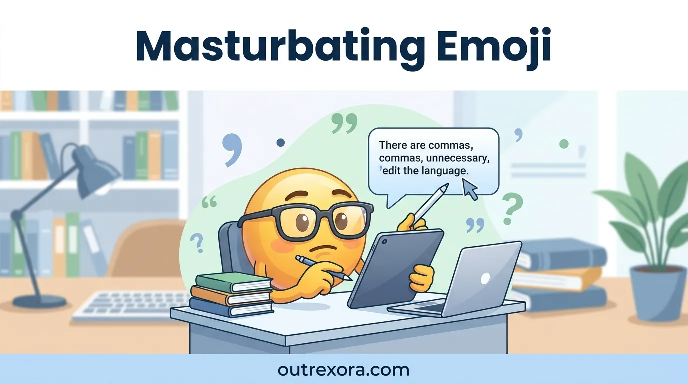Masturbating Emoji