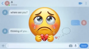 Missing You Emoji