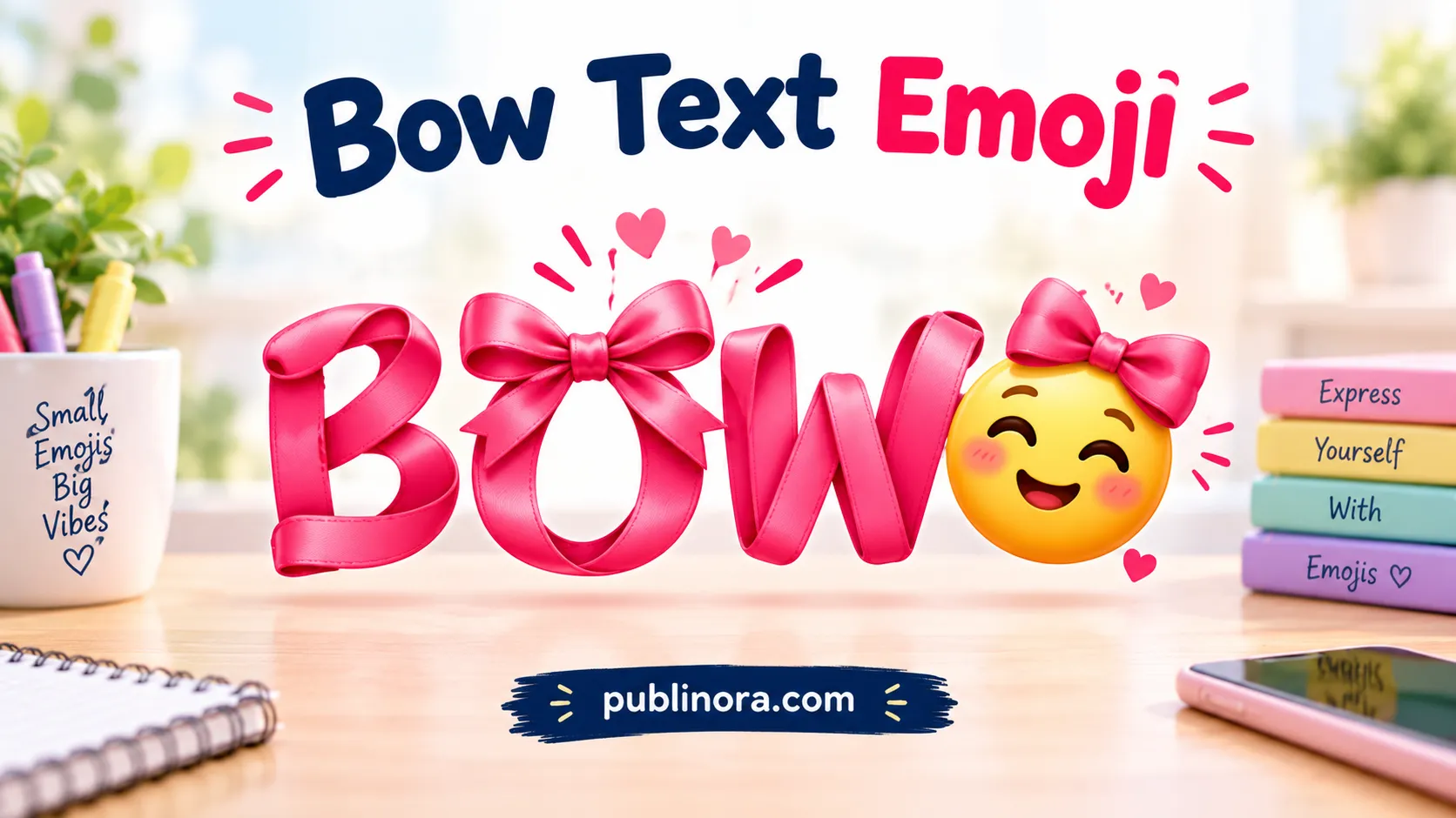Bow Text Emoji
