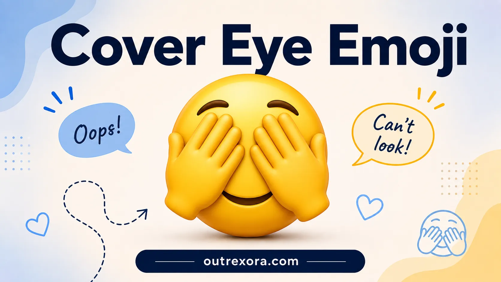 Cover Eye Emoji