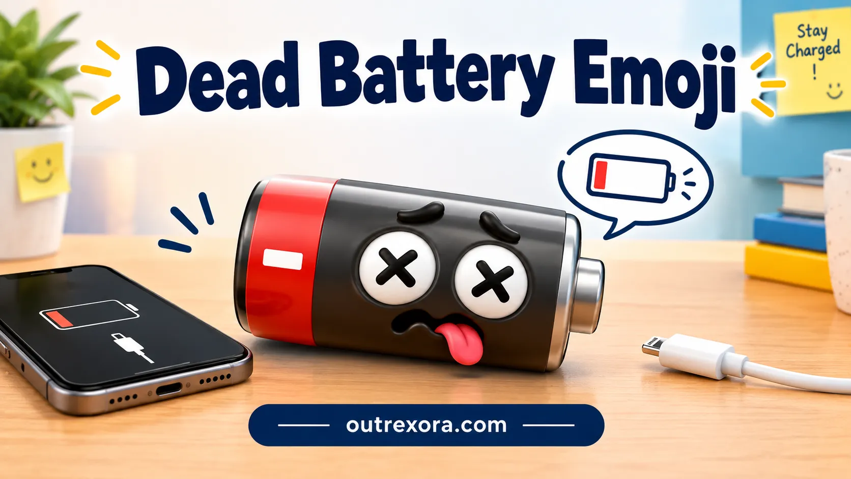 Dead Battery Emoji