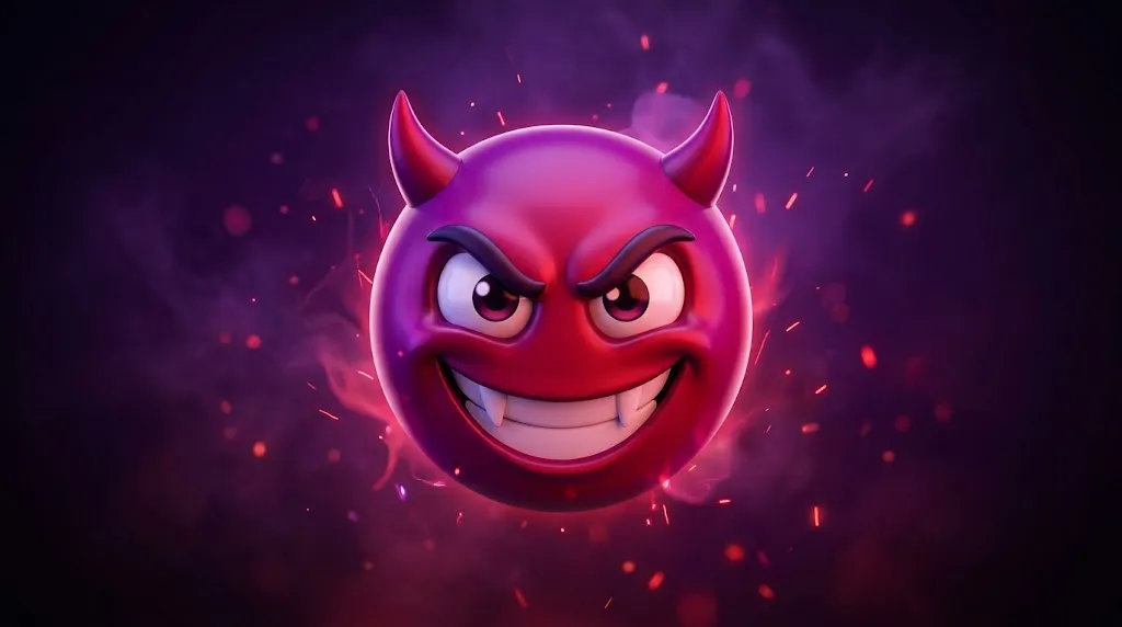 Devil Smiling Emoji