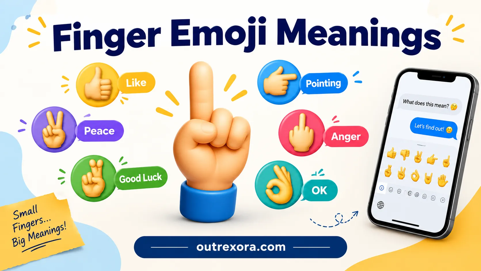 Finger Emoji Meanings