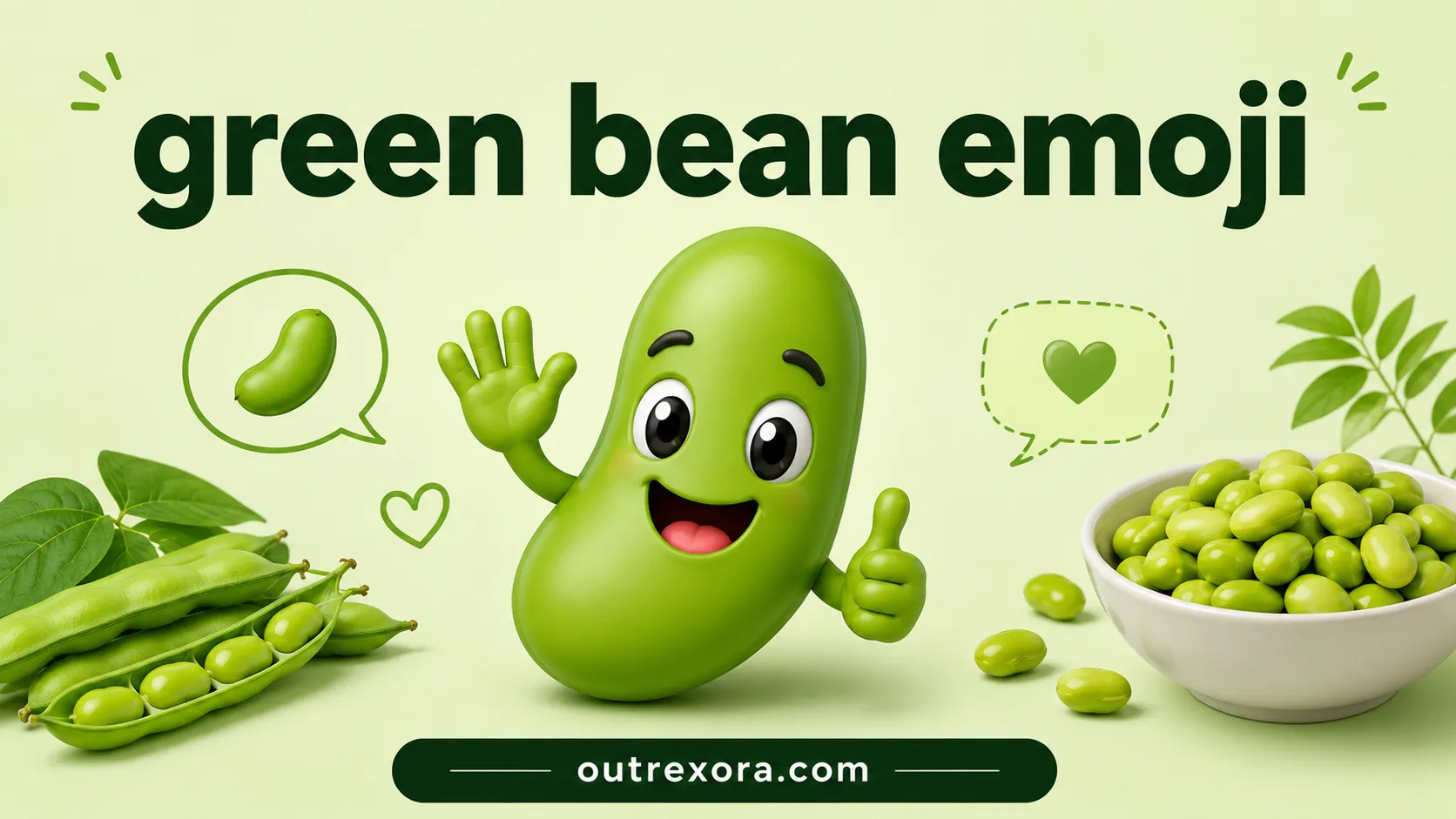 Green Bean Emoji