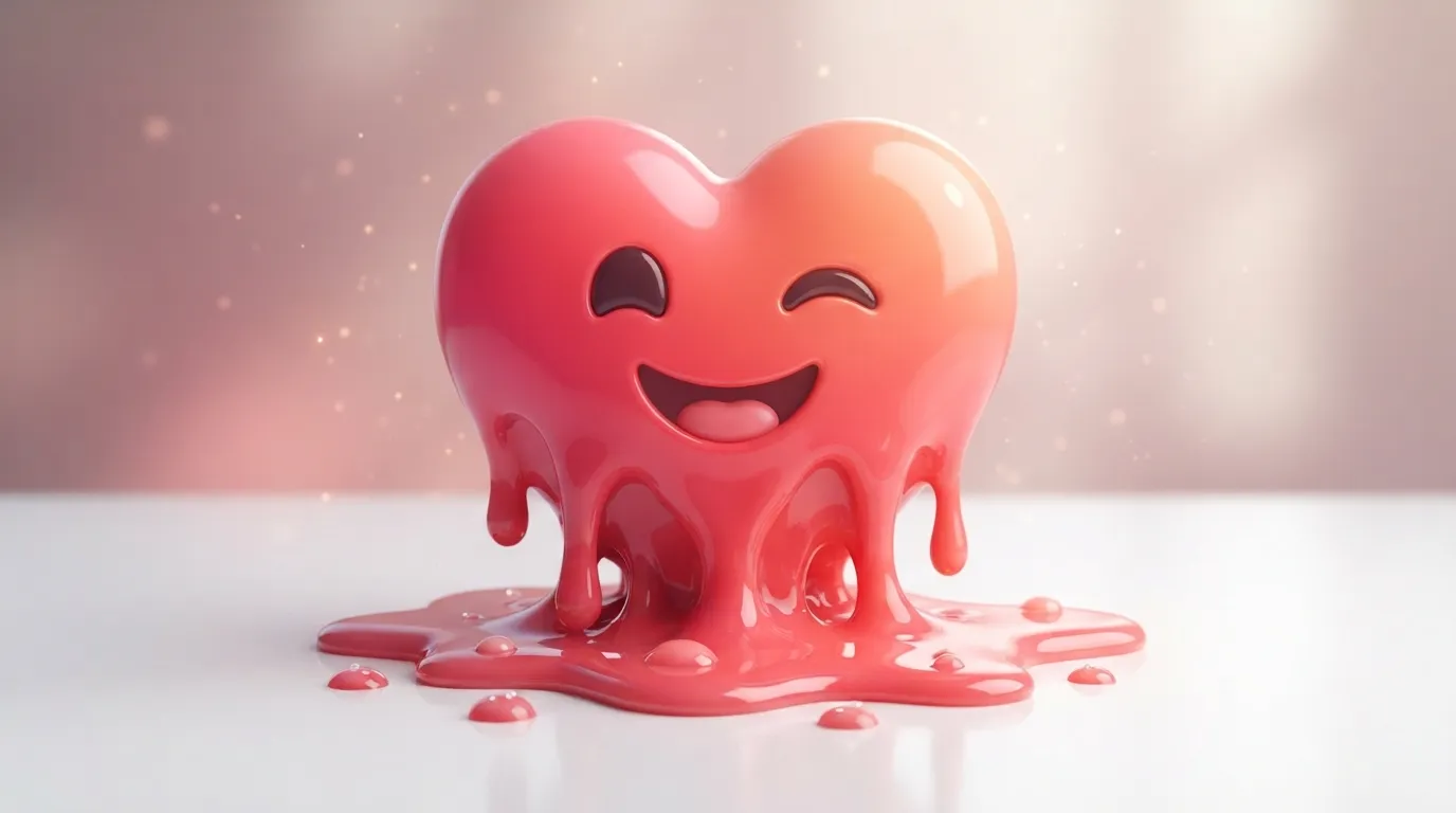 Melting Heart Emoji