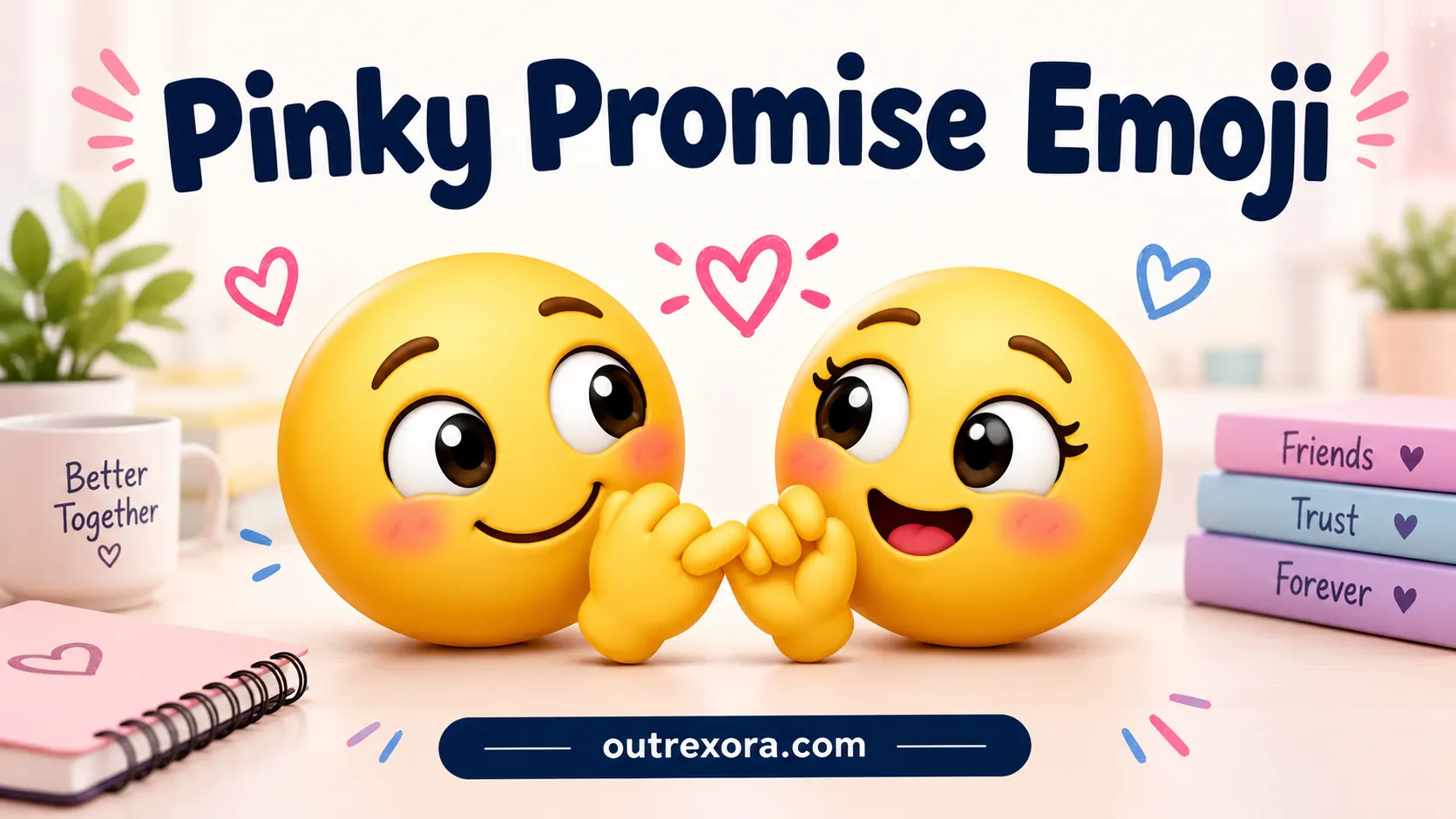 Pinky Promise Emoji