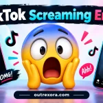 TikTok Screaming Emoji